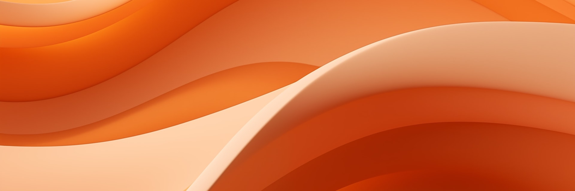 Abstracte marmerachtige compositie in oranje