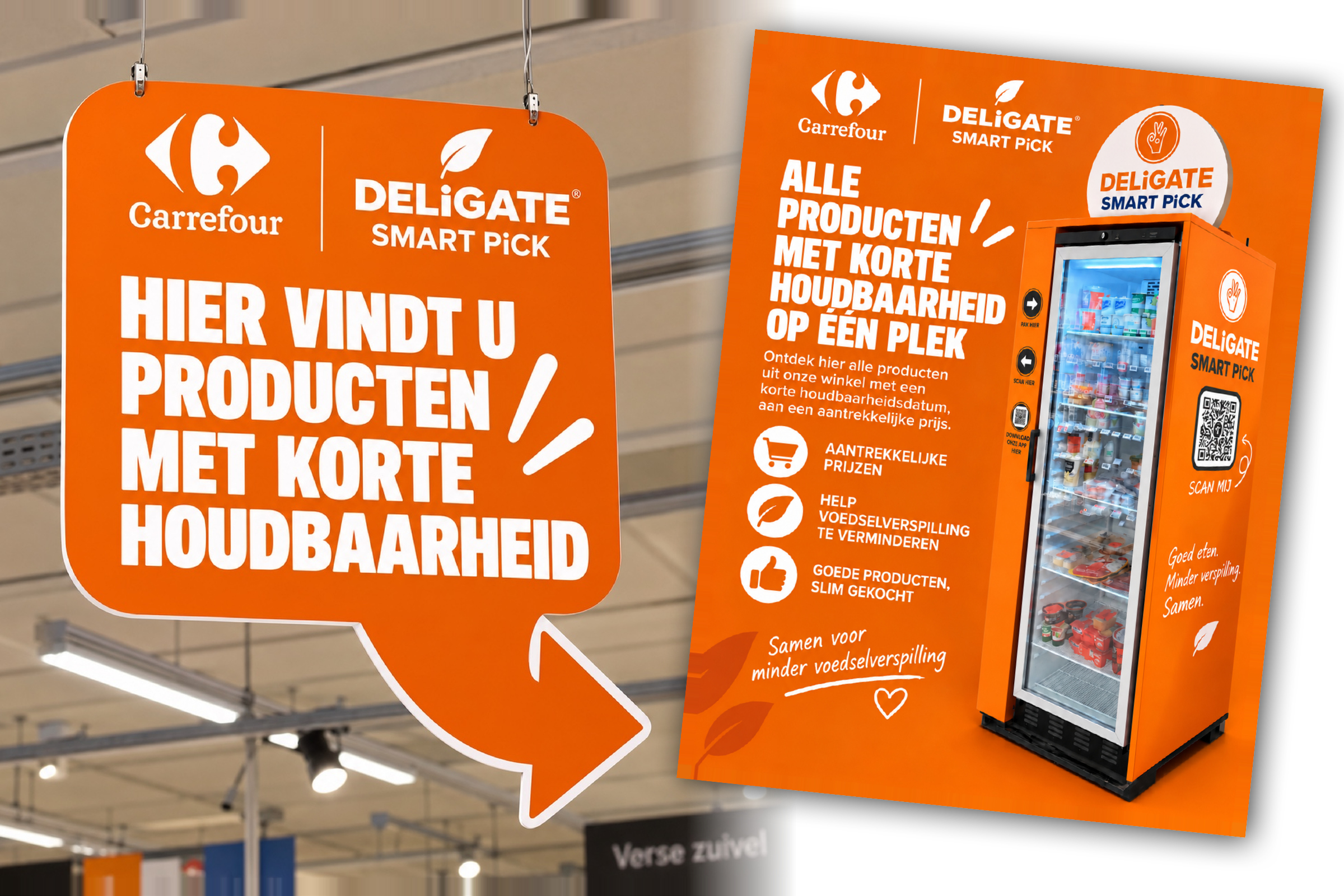 Deligate maakt zijn intrede bij Carrefour