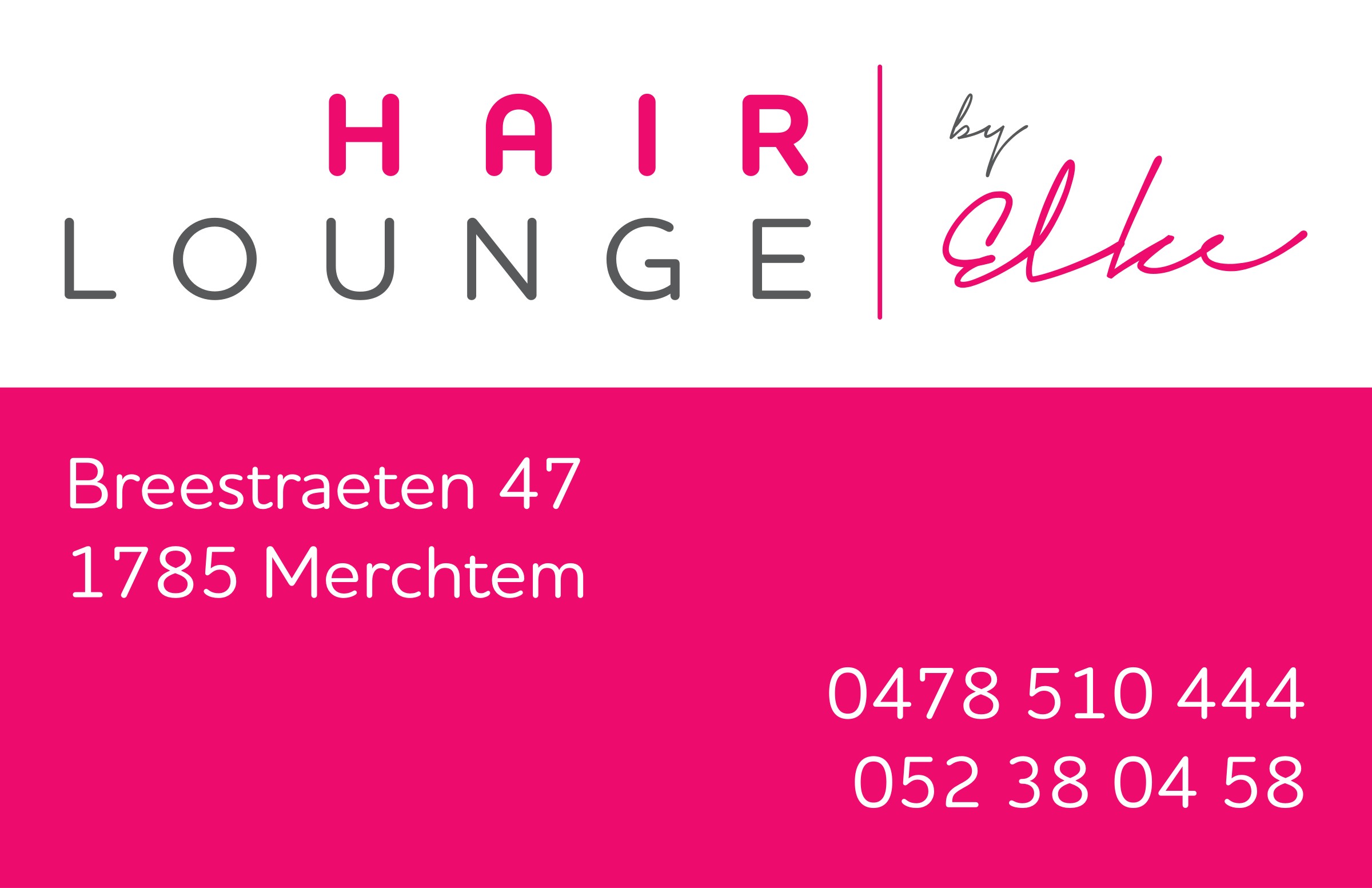 Hairlounge - Naamkaartje